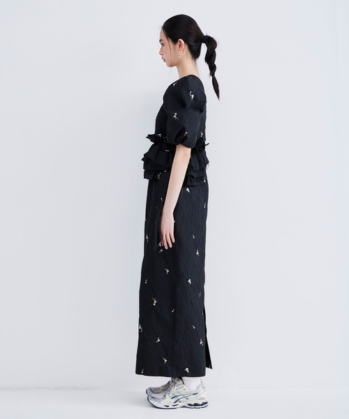 パーティードレス ドレス ブロッサムフリルドレス / blossom frill dressの画像