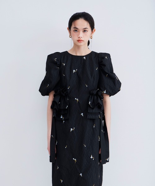 ANDRESD ドレス ブロッサムフリルドレス / blossom frill dress