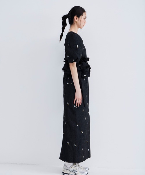 パーティードレス ドレス ブロッサムフリルドレス / blossom frill dressの画像