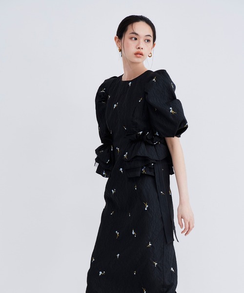 ANDRESD ドレス ブロッサムフリルドレス / blossom frill dress