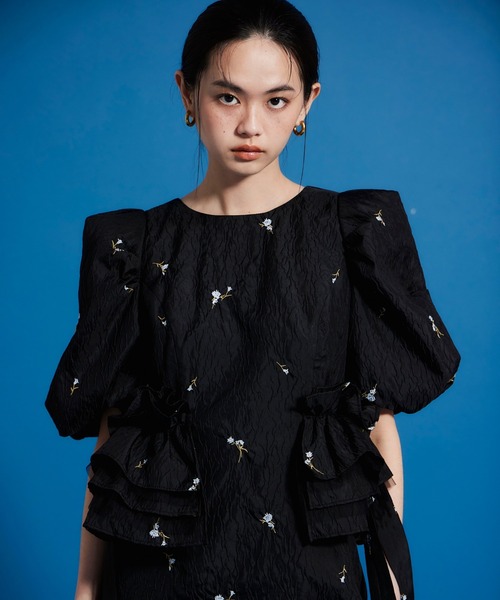 ANDRESD ドレス ブロッサムフリルドレス / blossom frill dress