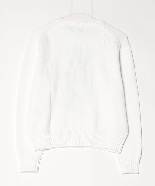 ポロベア　ポロラルフローレン　ニット　セーター　レディース　ホワイト　白 POLO RALPH LAUREN（ポロ・ラルフローレン） ニット セーター Polo