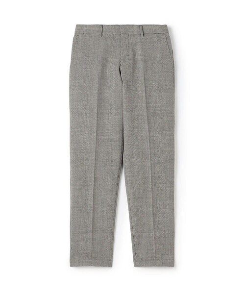 スラックス トロピカルウーステッド ノープリーツスラックス ALFRED BROWN メンズの画像
