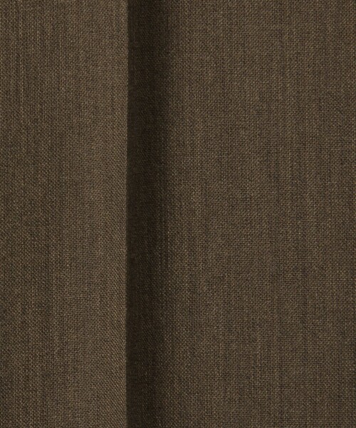 スラックス トロピカルウーステッド ノープリーツスラックス ALFRED BROWN メンズの画像