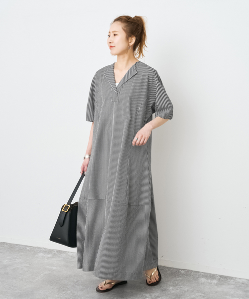 Spick＆Span（スピック アンド スパン） ワンピース パフスリーブ