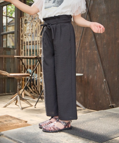 GLOBAL WORK（グローバルワーク） ワイドパンツ パンツ イージーケア