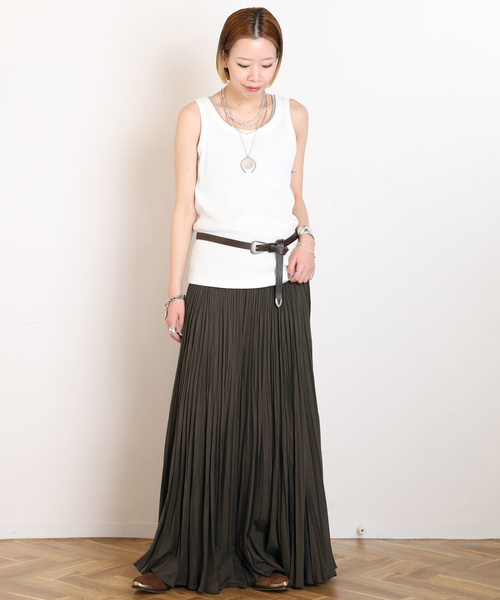 ベルト 「PUNTOVITA/プントヴィータ」別注WESTERN BELT レディースの画像