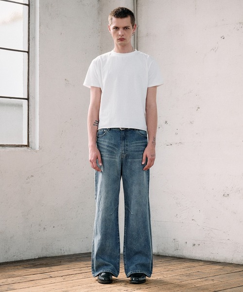 Regen Glanz ジーンズ articulated narrow flared denim pants