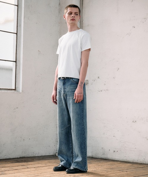 Regen Glanz ジーンズ articulated narrow flared denim pants