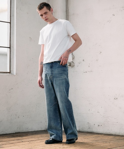 Regen Glanz ジーンズ articulated narrow flared denim pants