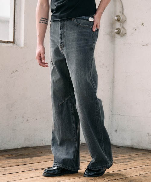 Regen Glanz ジーンズ articulated narrow flared denim pants