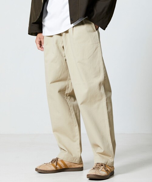 「FREAK'S STORE」 チノパンツ SMALL オリーブ メンズ_画像9