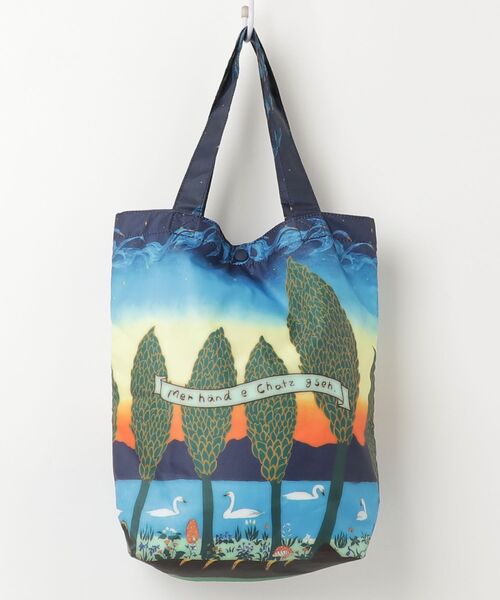 「tsumori chisato CARRY」 トートバッグ - ブルー レディース_画像2