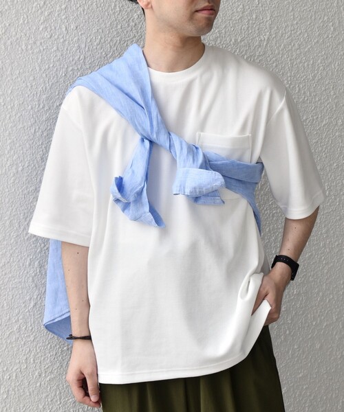 SHIPS any tシャツ any:「接触冷感」COOL TOUCH スムース リラックス