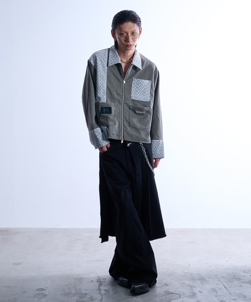 VI E DIT ブルゾン アウター Lace Detroit Jacket/レースデトロイト