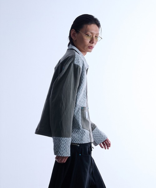 VI E DIT ブルゾン アウター Lace Detroit Jacket/レースデトロイト
