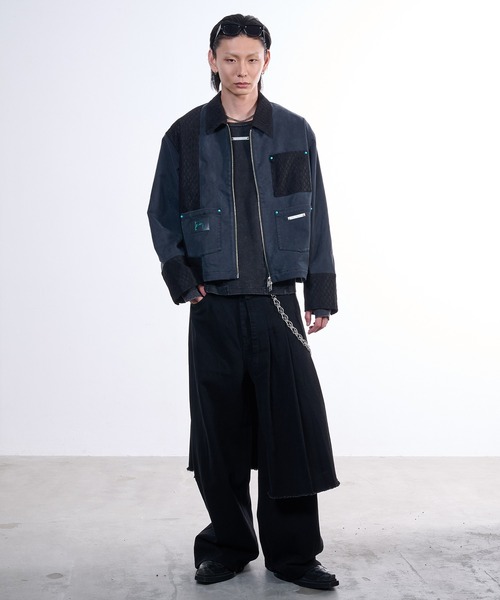 VI E DIT ブルゾン アウター Lace Detroit Jacket/レースデトロイト