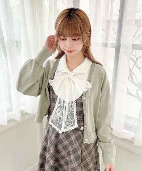 The Barnnet Finni Pointelle カーディガン　セーター The Barnnet Finni Pointelle カーディガン セーター 【公式通販】