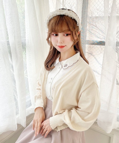 DebutdeFiore カーディガン Debut de Fiore - Debut de Fiore デビュードフィオレ ビジュー