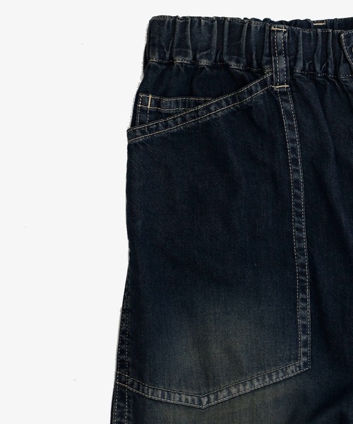 ワイドパンツ ジーンズ 「MIHARAYASUHIRO/ミハラヤスヒロ」BAKER JEANS w STICKER メンズの画像