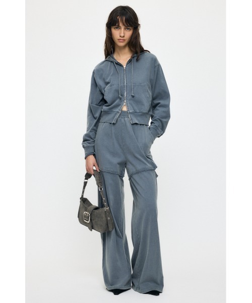 MOUSSY（マウジー） ワイドパンツ スウェットパンツ ジャージ