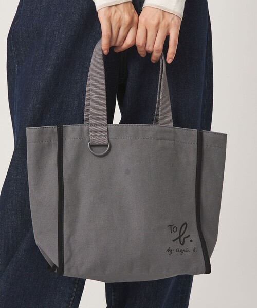 To b. by agnes トートバッグ ミニ 「To b.コラボ」トートバッグ（ミニ