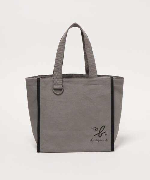 To b. by agnes トートバッグ ミニ 「To b.コラボ」トートバッグ（ミニ