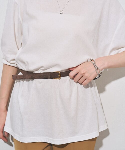 ベルト 「BOTERO」LAID Belt Suede レディース