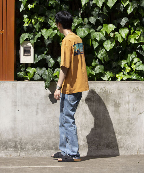「Franklin Climbing」 半袖Tシャツ L ライトパープル メンズ_画像2