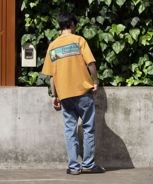 「Franklin Climbing」 半袖Tシャツ L ライトパープル メンズ_画像3