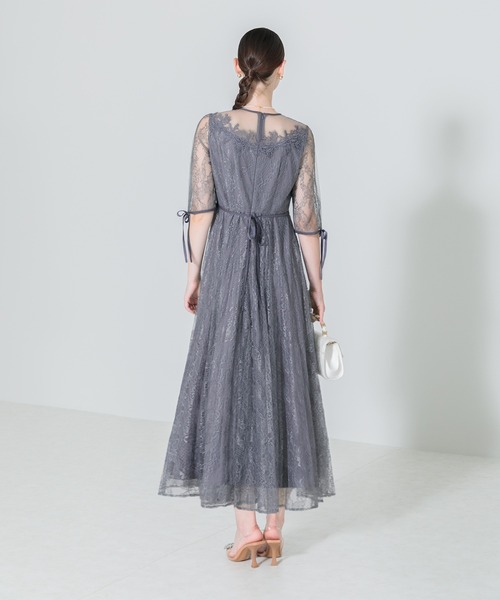 「Leja」 半袖ワンピース MEDIUM ブラウン レディース_画像7