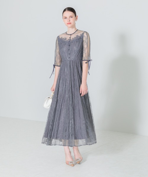 「Leja」 半袖ワンピース MEDIUM ブラウン レディース_画像9