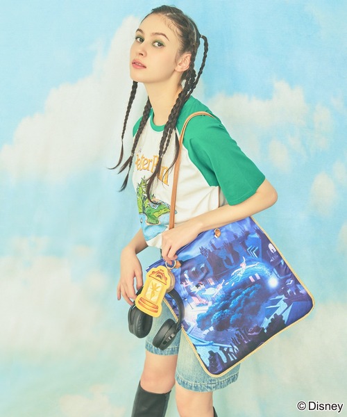 「4GEEKs by SPIRALGIRL」 トートバッグ FREE ブルー レディース_画像9