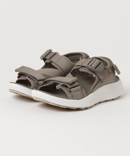 「KEEN」 フラットサンダル 23cm クリアブラウン レディース_画像9
