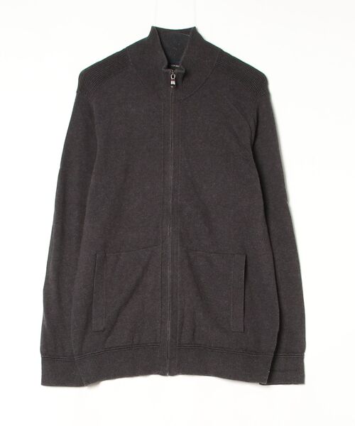 BANANA REPUBLIC」 ニットカーディガン X-LARGE グレー レディース