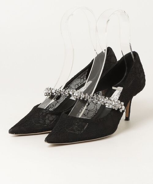 JIMMY CHOO パンプス ブラック 35　美品です。 JIMMY CHOO（ジミーチュウ） パンプス 38.5 ブラック レディース