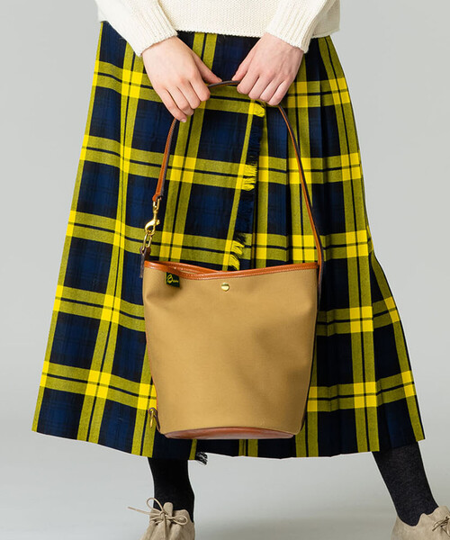 「BRADY」 トートバッグ ONE カーキ レディース_画像3