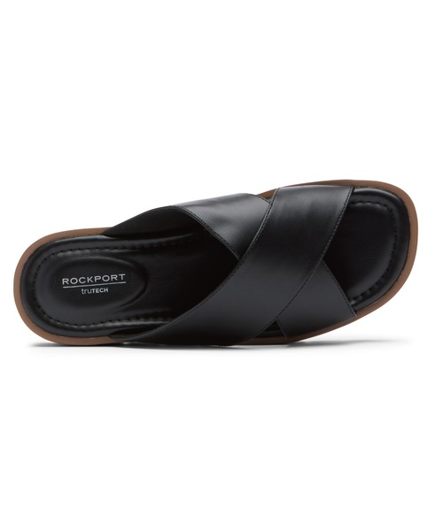 「ROCKPORT」 フラットサンダル 24.0cm ブラック レディース_画像7