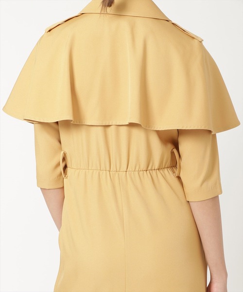 「REDYAZEL」 7分袖ワンピース MEDIUM ネイビー レディース_画像6