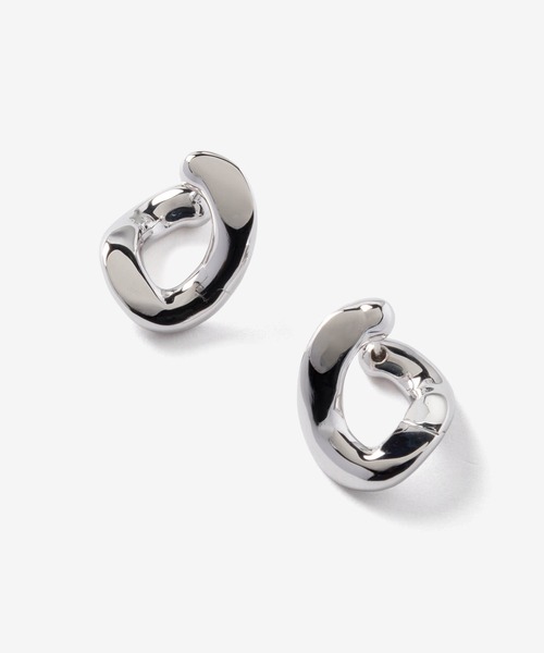 TOMWOOD トムウッド Dean Hoops シルバー ピアス TOM WOOD（トムウッド） ピアス 「TOM WOOD / トムウッド」Dean Hoops