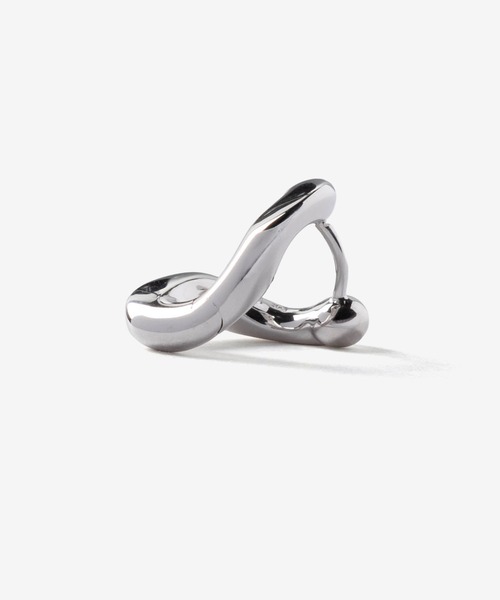 TOMWOOD トムウッド Dean Hoops シルバー ピアス TOM WOOD（トムウッド） ピアス 「TOM WOOD / トムウッド」Dean Hoops