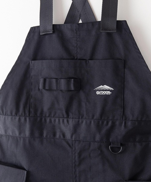 「OUTDOOR PRODUCTS APPAREL」 オーバーオール MEDIUM オリーブ メンズ_画像6