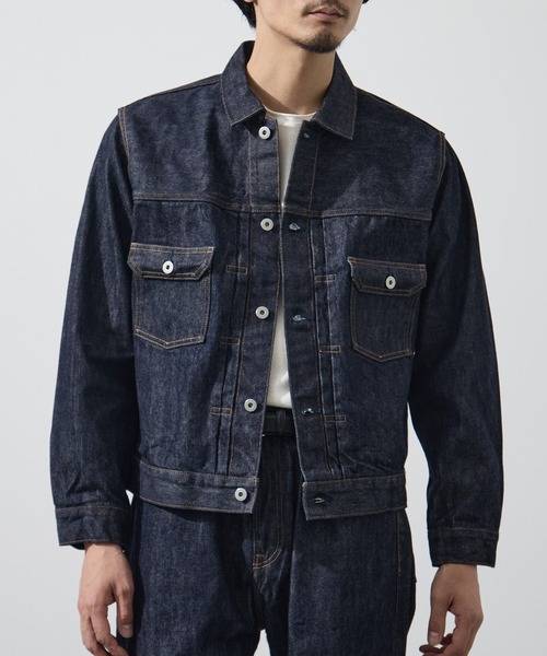 デニムジャケット gジャン 「Japan Blue Jeans/ジャパンブルージーンズ」Selvedge Type 2 Denim Jacket 14oz メンズ
