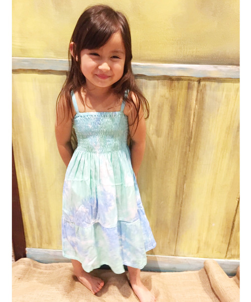 ワンピース Kahiko オーシャンカラータイダイ Kidsワンピース110cm Zozotown Paypayモール店 通販 Paypayモール