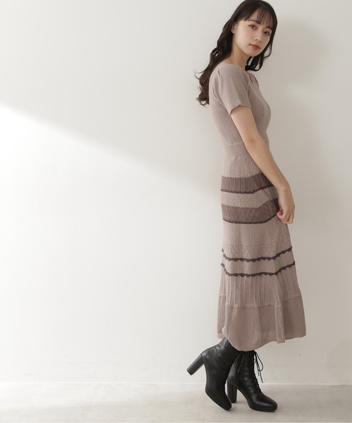 ワンピース ◇クロシェニットワンピース ZOZOTOWN PayPayモール店 ワンピース ◇クロシェニットワンピース ZOZOTOWN PayPayモール店