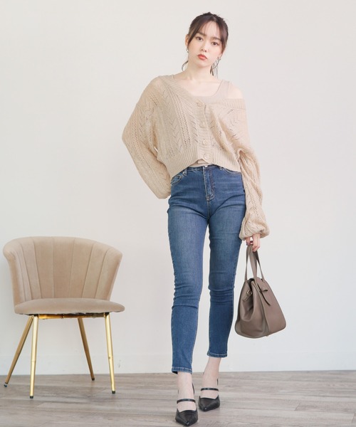 限定SALE新作登場 カーディガン レース編みアンサンブルニット ZOZOTOWN PayPayモール店 - 通販 - PayPayモール お得セール