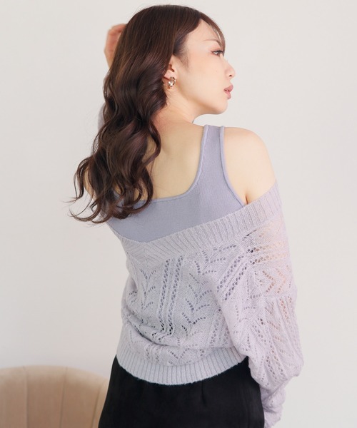 限定SALE新作登場 カーディガン レース編みアンサンブルニット ZOZOTOWN PayPayモール店 - 通販 - PayPayモール お得セール