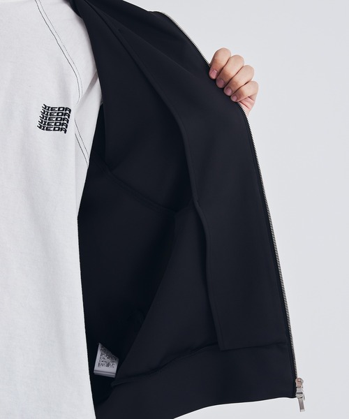 ATTACHMENT zip up hoodie STUDIOUS別注 ATTACHMENT（アタッチメント） パーカー STUDIOUS別注 DOUBLE KNIT ZIP
