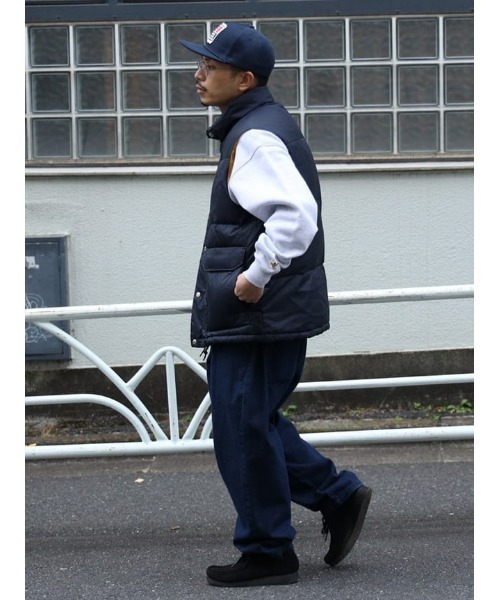 CAMP7（キャンプセブン） ベスト ジレ 「CAMP7」レトロダウンベスト