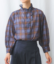 NARACAMICIE（ナラカミーチェ） ブラウス シャツ チェック柄コットン